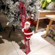 thumbnail image 2 of Electric Santa Claus Christmas Tree Ornaments Climbing Oclimbing Ladder Christma Decoration New Year Gift With Music, 2 of 5