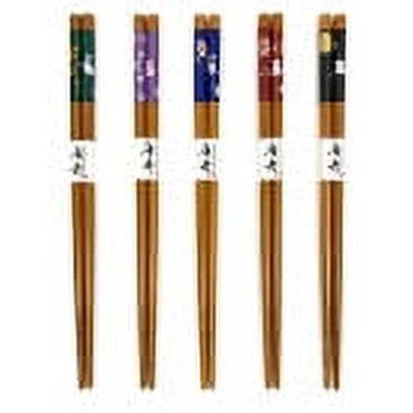 Palillos de bambú JapanBargain 3645, reutilizables, japonese