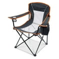 thumbnail image 1 of Ozark Trail Oversized Mesh Chair with Cooler, Maximum Occupancy 1 Person, Color Grey, Polyester, 1 of 7
