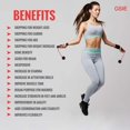 thumbnail image 2 of Ropeless Jump Rope Indoor and Outdoor Endurance Training Weighted Models Gravity Cordless Jump Rope, 2 of 4