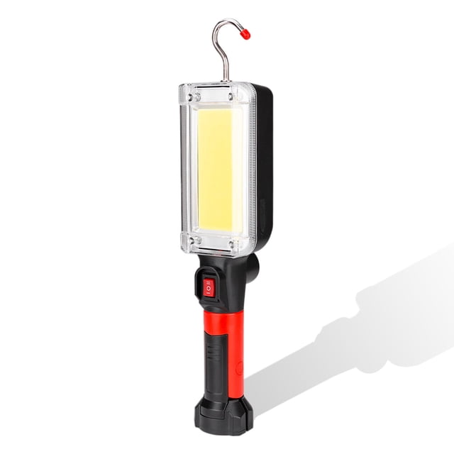 Wosthever Linterna de trabajo LED recargable, foco de para montar, alto lumen, Camping, pesca, lámpara de seguridad nocturna para mochilero Ropa Deportiva, Zapatos