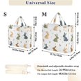 thumbnail image 2 of FORMRS Womens Corduroy Tote Bag Crossbody Shoulder Handbag with Pocket, Cartoon Bunnies, 2 of 7