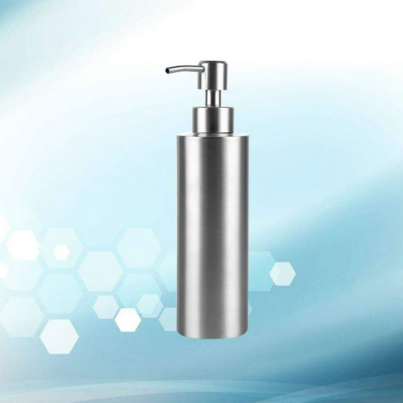 Masteelf Stainless Steel Soap Dispenser with Elegant Design for Kitchen and Bathroom 350ml