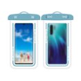 thumbnail image 3 of CSChome Waterproof Cell Phone Pouch Waterproof Phone 2Pcs Touch Screen Design Large Capacity Transparent Universal Underwater Clear Cellphone Protector Dry, 3 of 7
