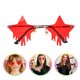 thumbnail image 4 of KAKOWELY 1 par de gafas de sol sin montura, divertidas, con forma de estrella, modernas., 4 of 4