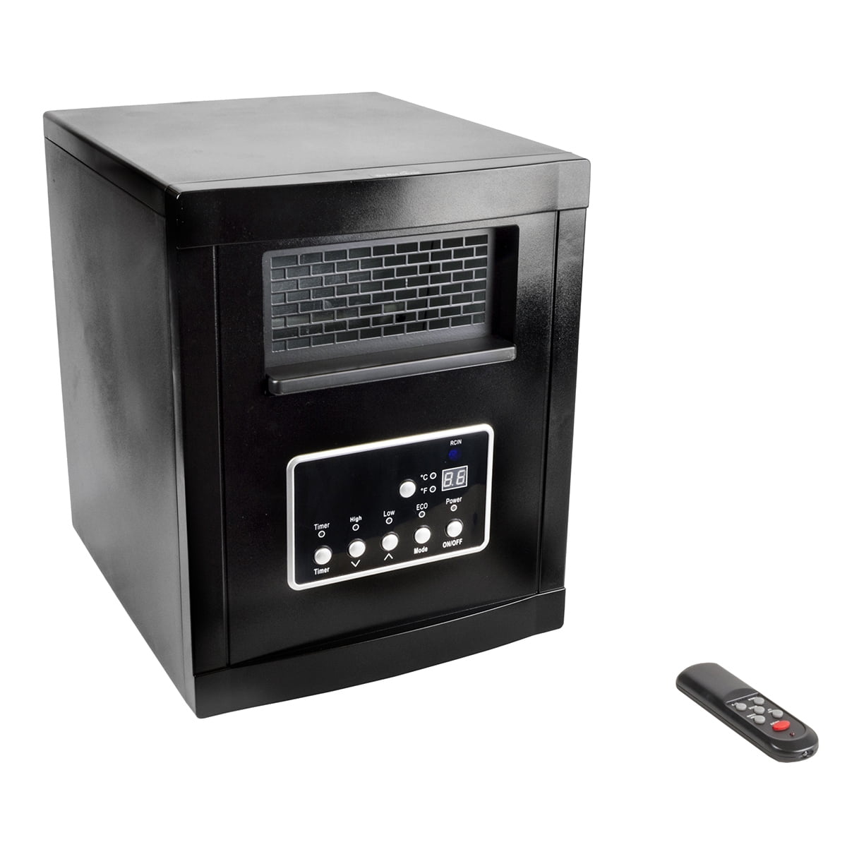 American Comfort ACW0071 Black 1500 Watt Infrared Heater - Walmart.com