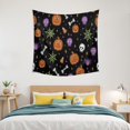 thumbnail image 3 of Happy Halloween Tapestries Table Covers Pumpkin Spooky Tapestries for Halloween Background Indoor Outdoor (50x50 in), 3 of 7