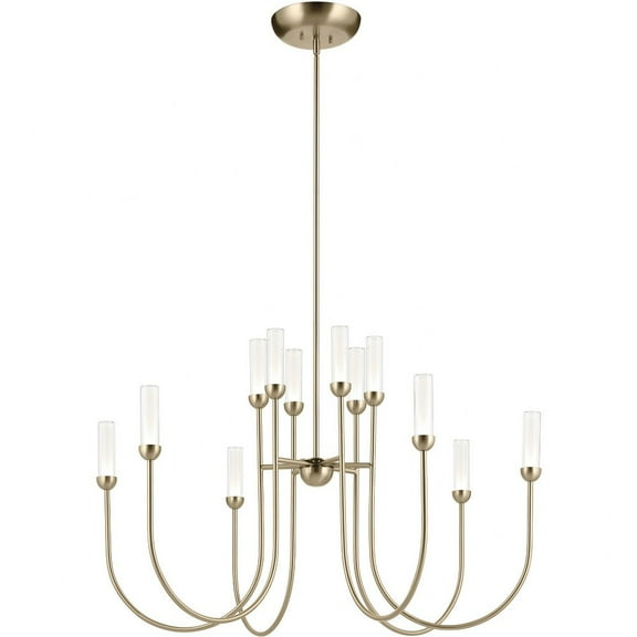 Kichler Lighting - Moraine - 55W 12 LED XLarge Chandelier-27.5 Inch Tall and 40