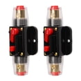 thumbnail image 3 of Manual Reset Circuit Breaker, Circuit Breaker Fuse Holder 12-24V  For Auto Boat RV 50A, 3 of 8