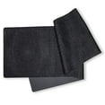 thumbnail image 2 of modern-twist Table Runner, BPA Free, Table Protection, Dishwasher Safe, Heat Resistant Up To 425Â°, Linen Print, Black, 2 of 4