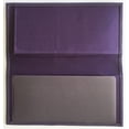 thumbnail image 2 of Purple Basic Leather Checkbook Cover, 2 of 6
