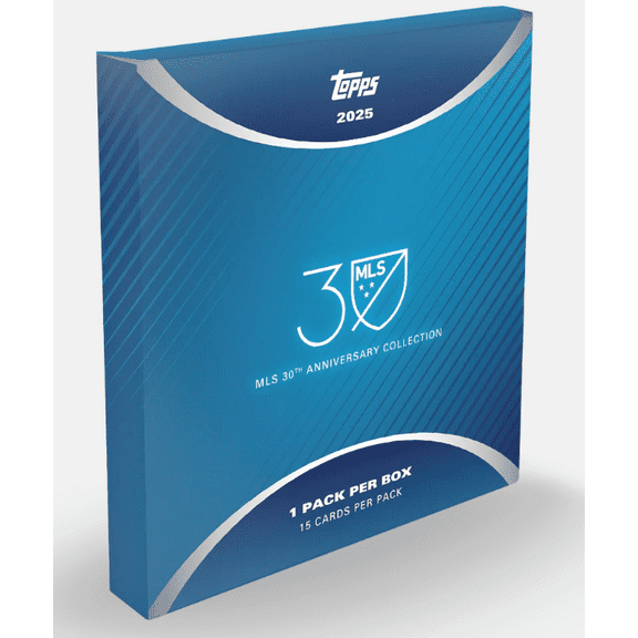 2025 Topps MLS 30th Anniversary Collection Trading Cards Hobby Box
