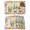 Yellow Light Purple Light Pink, variant on Yellow Sunflowers Placemats Set of 6, Spring Gnomes Hydrangea Daisy Plants Placemats for Dining Table, Place Mats for Kitchen Tabletop, Waterproof Wipeable Dining Table Mats Set
