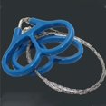 thumbnail image 3 of with Rings Chain Saw Emergency Practical Handsaw Stainless Steel Pocket Chainsaw Manual Pocket Tool Cutting Steel Steel Wire Rope for Travel, 3 of 5