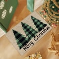 thumbnail image 4 of TIELUTT Festive Christmas Doormat Non Indoor/Outdoor Holiday Rug for Home Decoration for Adding Large Fuzzy Rug 6x9 Rugs for Living Room Sweater Blanket Thick Blankets for Winter Knitted Blankets, 4 of 4
