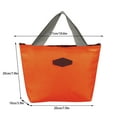 thumbnail image 3 of Dmlowu Lunch Bag 8x11" Lightweight Lunch Box for Women Men Cooler Durability Insulated Lunch Tote Bag for Home Office School Supplies, 3 of 6