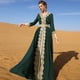 thumbnail image 2 of Vestido elegante de encaje con bordado grande para vacaciones de estilo vintage para mujer de Oriente Medio, 2 of 6