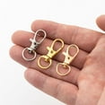 thumbnail image 3 of 30 Pcs Swivel Clasps Lanyard Clips Snap Hook Metal Lobster Claw Clasp, 3 of 5