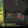 thumbnail image 5 of Oakford 1125 Pro Pellet Gril with 1069 SQ In Cooking Area, Cast Iron Grates, I-Site View Indicator, Heavy Duty Pellet Smoker Grill with Bluetooth Connectivity - 910-0513, 5 of 12