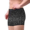 thumbnail image 2 of Gaeub Black And White Dotted Print Men's Boxer Briefs,Super Fit Boxer Briefs for Men,Quick-Dry Underwear with 4-Way Stretch-Small, 2 of 5