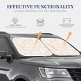 thumbnail image 4 of Haiem Beautiful Rabbit Car Windshield Sun Shade (2 Pieces) Foldable Windshield Sun Shade Car Accessories for Truck SUV Pickup-Large, 4 of 7