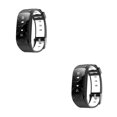 thumbnail image 2 of Kearding Reloj inteligente para hombre 2021, inteligente de seguimiento de actividad física, monitorización de cardíaco IP68, de Negro 2piezas, 2 of 6