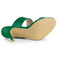 thumbnail image 5 of BLISSFUL STEP Women's Open Toe Stiletto Slide Heeled Sandals, 5 of 5