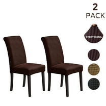 Chair Covers, Dining Room Chair Covers, Stretch Kitchen Chair Covers/Dining Room Chair Covers Set of 2, Removable Washable Dining Chair Slipcovers for Home, Hotel, Banquet