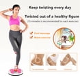 thumbnail image 2 of Foot Massager Health Fitness Home Bodybuilding Waist Twist Plate Exercise, 2 of 7