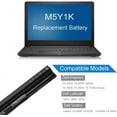 thumbnail image 4 of M5Y1K Laptop Battery for dell Inspiron 15 5000 5555 5558 5559 3552 3558 3567 14 3451 3452 3458 5458 17 5755 5758 Series Vostro 3458 3459 3558 3559 Latitude 3460 3560 W6D4J HD4J0 4WY7C 451-BBMG P28E, 4 of 6