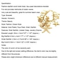 thumbnail image 7 of Naturegr Beach Bracelet Cute Adjustable Gold Plated Ocean Multi-style Chain Beach Bracelet, 7 of 7