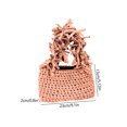 thumbnail image 3 of Bolso de mano para mujer, bolso de axila tejido informal, elegante bolso de compras de verano (rosa) Sywqhk Para Estrenar, 3 of 5