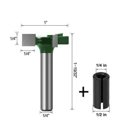 

Durable 1/4 inch Shank CNC Spoilboard Surfacing Router Bits Carbide Tipped Tools