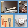 thumbnail image 2 of KAKOWELY razor case 2 pcs Manual Razor Case Travel Razor Holder Portable Razor Case Safety Razor Cases6.5"X2.36"X1.38", 2 of 4
