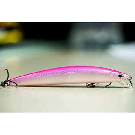 UPC: 0043178028339 | Daiwa TDM95SP65 Team Daiwa Minnow Ghost Pink Color