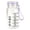 B, variant on CozeLy 300ml Glass Water Bottle with Measurement Scale Leak Proof Lid and Insulated Sleeve Portable Travel Coffee Mug Microwave Safe Reusable