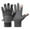Grey, variant on Audhol Gloves Winter New Ladies Fingerless Knitted Warm Half Finger Wool Gloves Touchscreen Non-Slip Gloves Black One Size