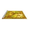thumbnail image 2 of Ahgly Company Machine Washable Indoor Rectangle Animal Yellow Traditional Area Rugs, 3' x 5', 2 of 4