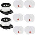 thumbnail image 2 of for Shark IZ362H IZ462H IZ363HT IZ163H IZ483H Replacement Filter Anti-Allergen Lightweight Cordless Stick Vacuum Vertex Ultra Pet Plus Power IZ482H IZ162H IZ361H IZ440H 2 HEPA Filters+12 Foam Felt Kit, 2 of 8