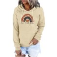 thumbnail image 1 of Sudadera para mujer Sudaderas de gran tamaño Moda Casual Impreso Blusa de manga larga Sudadera con capucha Tops Sudadera Odeerbi  ODB-5, 1 of 6