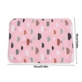 thumbnail image 2 of Baby Changing Mat Changing Sets Skid Baby Cover Cotton Urine Mat for Buggy Crib Toddler-pink, 2 of 5