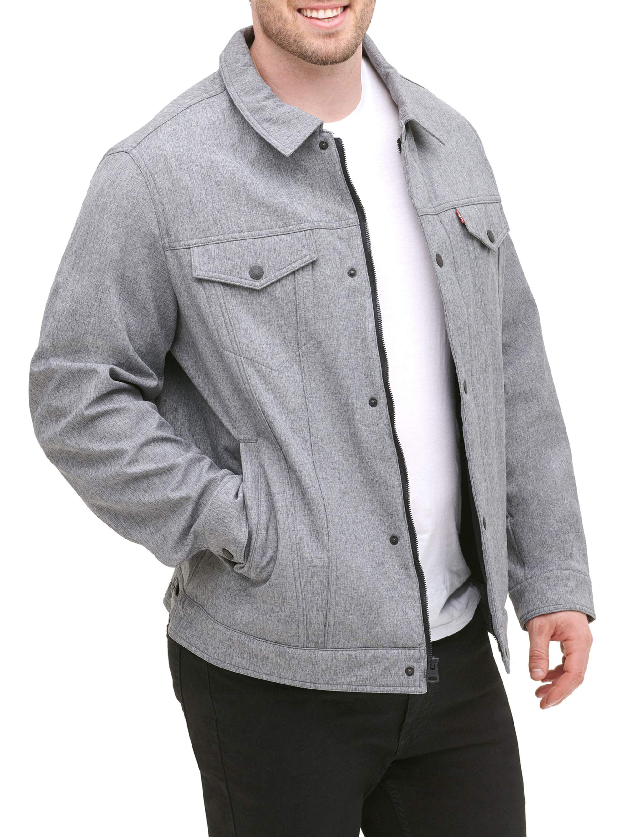 levi's soft shell trucker jacket