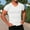 White, variant on Undershirts For Men Pack Qiggri Fashionable Men's Solid Color Casual Tight Fitting V-neck Short Sleeved Top Mens Workout Shirts
