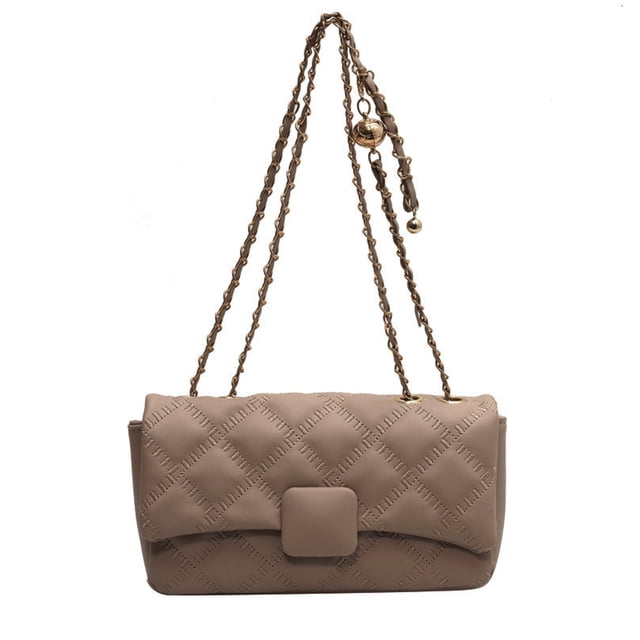 Petit Sac à Main - Sac Bandoulière Matelassé pour Femmes - Sac à Chaîne