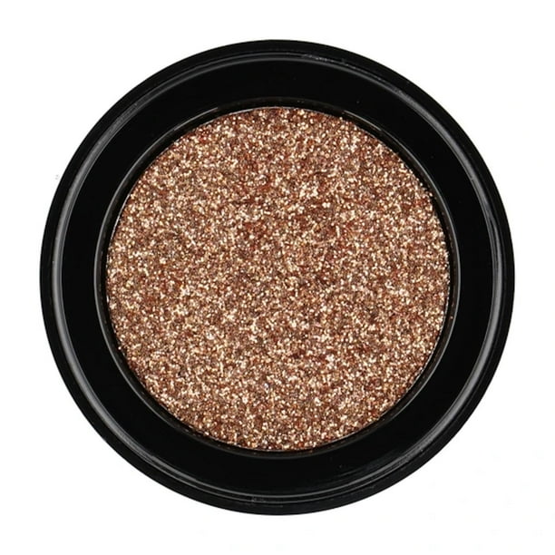 Glitter Compacto para Ojos y Rostro Glitter Eye Shadow Pink Up dorado