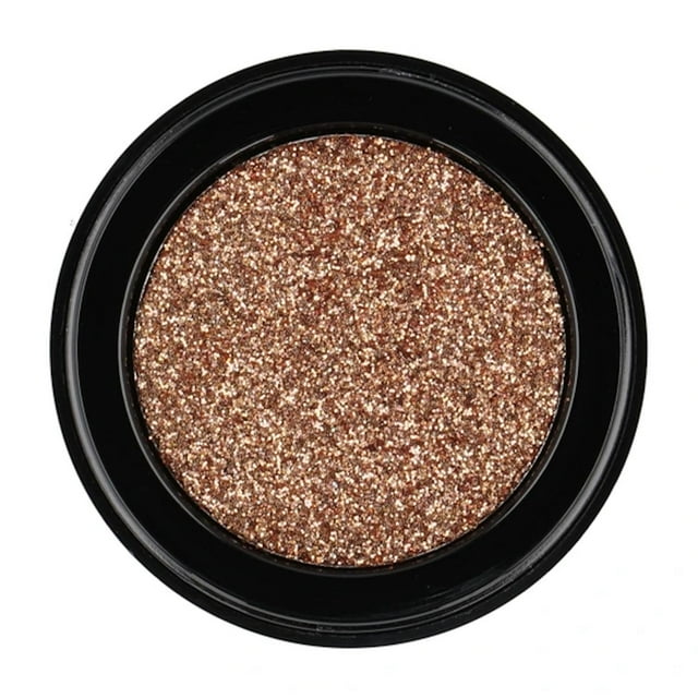 Glitter Compacto para Ojos y Rostro Glitter Eye Shadow Pink Up dorado