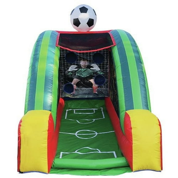 JumpOrange Inflatable Soccer Game Bounce House