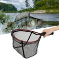 thumbnail image 4 of Fishing Mesh Trap Fishing Net, Fishing Landing Net, Handheld For Catching Keeping Lures Releasing Red, 4 of 8