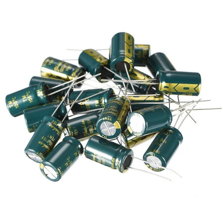 Aluminum Radial Electrolytic Capacitor 1000uF 16V Life 10 x 17mm 20pcs