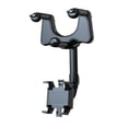 thumbnail image 1 of Riwesomey Espejo retrovisor Soporte para teléfono Portátil Desmontable Antideslizante Vista trasera interna ABS Soporte para teléfono móvil automotriz Kits de molduras para tableros de Riwesomey VI015388-00B, 1 of 6